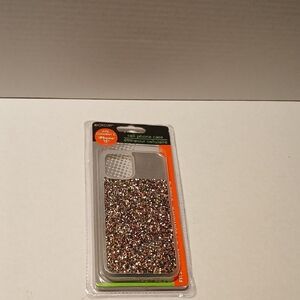 Circuit Silver Glitter Colorful Cell Phone Case NWT fits iphone12